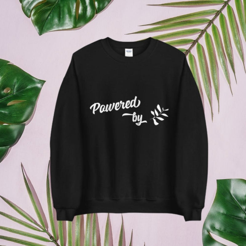 Powered by plants Unisex Sweatshirt