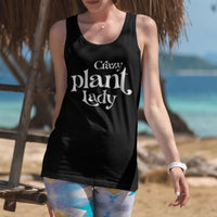 Crazy plant Lady Unisex Tank Top