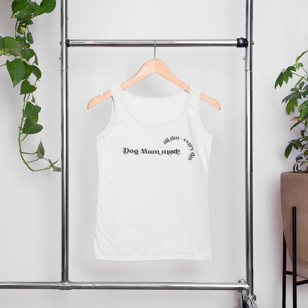 Dog mum made Unisex Tank Top