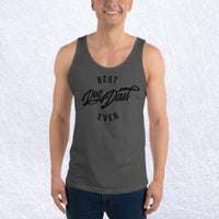 Best Dog Dad Ever Unisex Tank Top