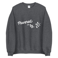 Powered by plants Unisex Sweatshirt - Vibes Printed