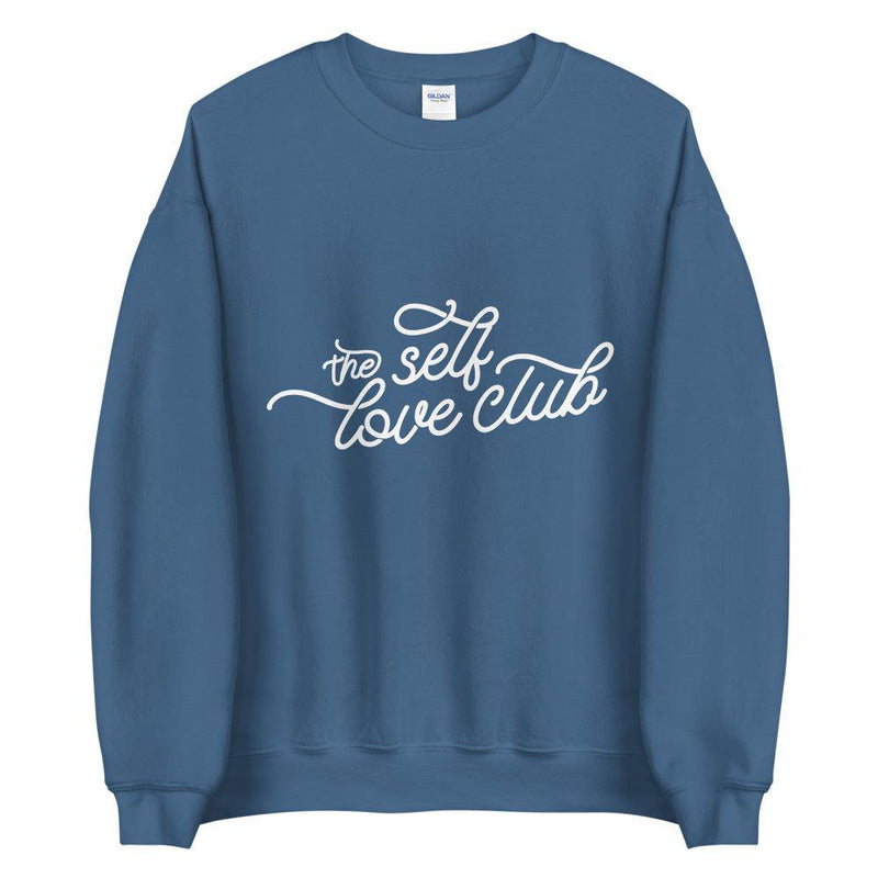 The self love club Unisex Sweatshirt - Vibes Printed