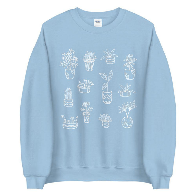 Plant frame Unisex Sweatshirt - Vibes Printed