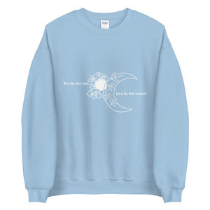 Living by the sun Unisex Sweatshirt - Vibes Printed