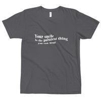 Your smile is the prettiest thing T-Shirt - Vibes Printed