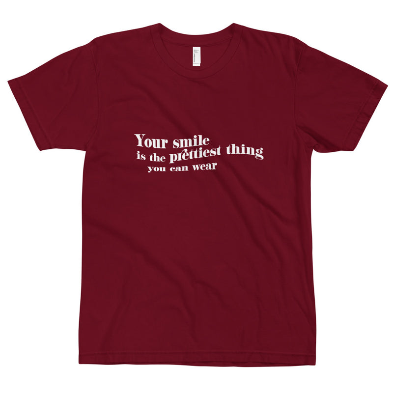 Your smile is the prettiest thing T-Shirt - Vibes Printed