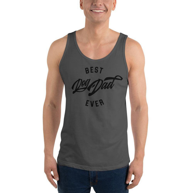 Best Dog Dad Ever Unisex Tank Top - Vibes Printed