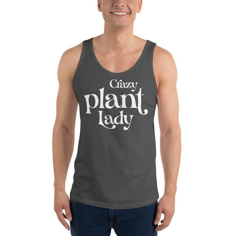 Crazy plant Lady Unisex Tank Top - Vibes Printed