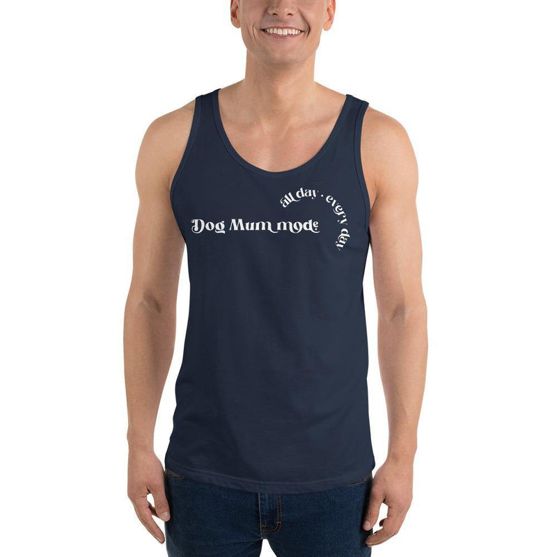 Dog mum mode Unisex Tank Top - Vibes Printed