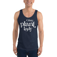 Crazy plant Lady Unisex Tank Top - Vibes Printed