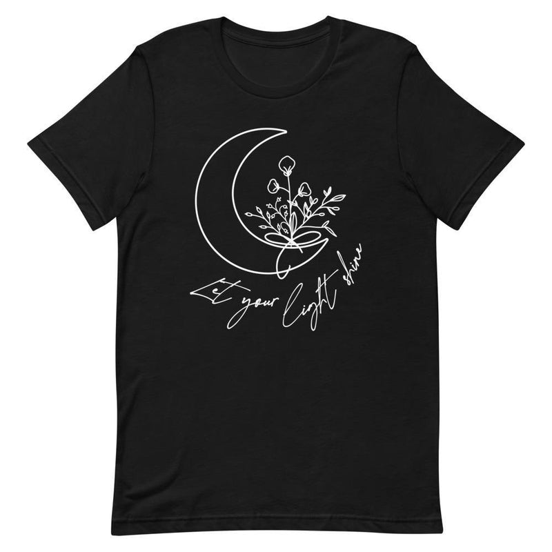 Let your light shine Short-Sleeve Unisex T-Shirt - Vibes Printed